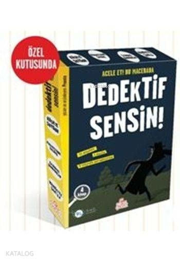 Dedektif Sensin (4 Kitap Set) Pronto