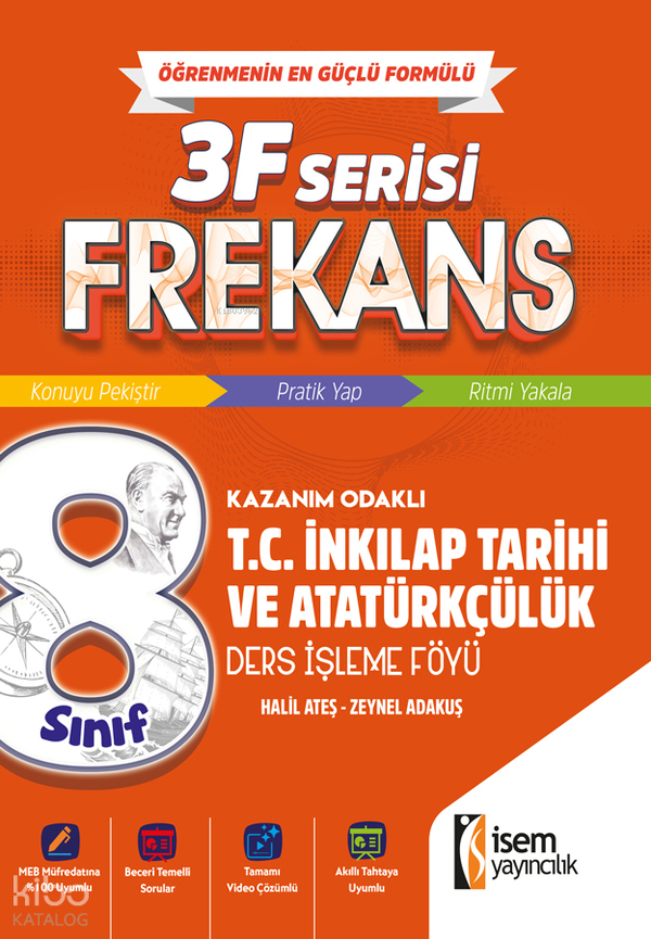 İsem Yayıncılık 8. Sınıf T.c. İnkılap Tarihi Ve Atatürkçülük Ders Anlatım Föyü
