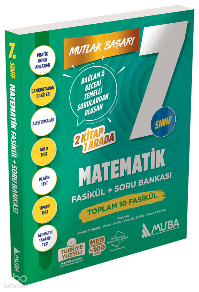 Muba 7. Sınıf Matematik Fasikül + Soru Bankası