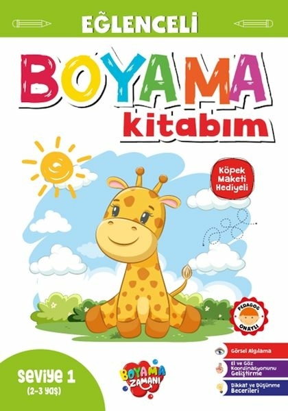 Eğlenceli Boyama – Seviye 1 (2-3 Yaş) Kolektıf