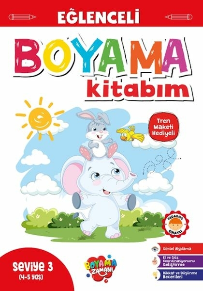 Eğlenceli Boyama – Seviye 3 (4-5 Yaş) Kolektıf