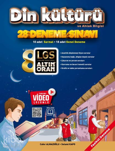 Altın Oran 8.Sınıf Din Kültürü 28 Deneme Tamamı Video Çözümlü