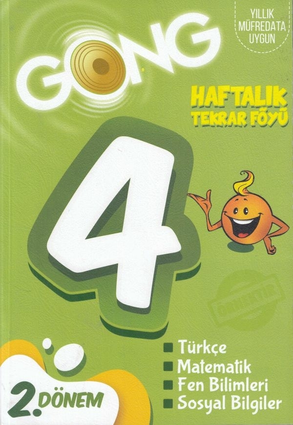 Gong 4. Sınıf 2. Dönem Haftalık Tekrar Föyü Kolektıf