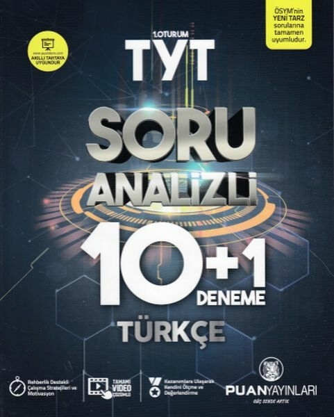 Puan Tyt 1. Oturum Türkçe Soru Analizli 10 + 1 (Yeni) Komisyon