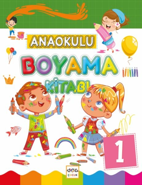 Anaokulu Boyama Kitabı - 1 Kolektif