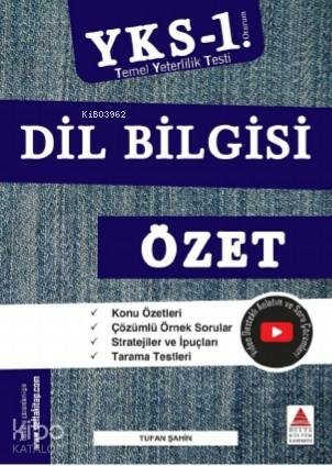 Delta Kültür Yayınları TYT Dil Bilgisi Özet Delta Kültür  Tufan Şahin