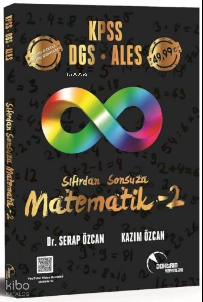 Kpss Dgs Ales Sıfırdan Sonsuza Matematik-2 2.Cilt Konu Özetli Soru Bankası Doktrin Yayınları