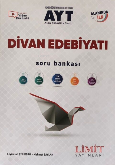 AYT Divan Edebiyatı Soru Bankası Mehmet Saylan