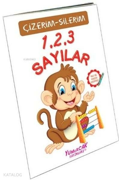 123 Sayılar (Çizerim-Silerim) - Kalem Hediyeli Kolektif