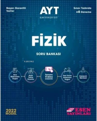 Esen AYT Fizik Soru Bankası 2022 Yener Yasun