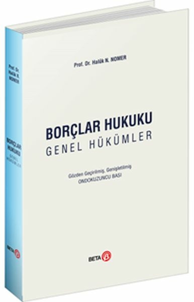 Borçlar Hukuku Genel Hükümler Haluk N. Nomer