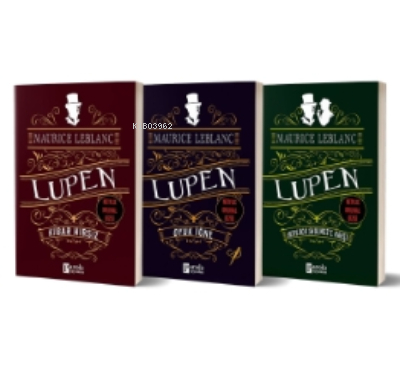 Arsen Lüpen Set ( 3 Kitap Takım ) Maurice Leblanc