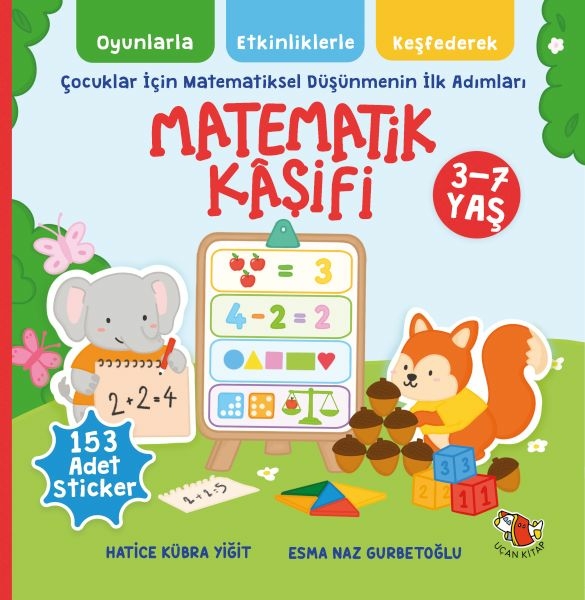 Matematik Kâşifi (153 Adet Sticker) Hatice Kübra Yiğit