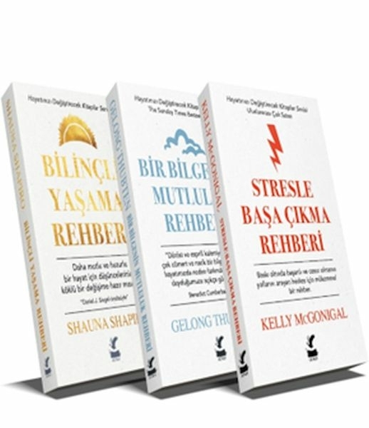 Hayatınızı Değiştirecek Kitaplar Seti Kelly Mcgonigal , Gelong Thubten , Shauna Shapiro