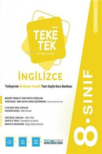 Pruva 8. Sınıf Teke Tek İngilizce Kolektif