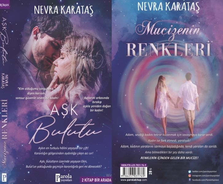 Aşk Bulutu - Mucizenin Renkleri (2 Kitap Bir Arada) Nevra Karataş