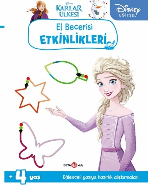 Disney Eğitsel Karlar Ülkesi El Becerisi Etkinlikleri Yazıya Hazırlık Gökçe Demir
