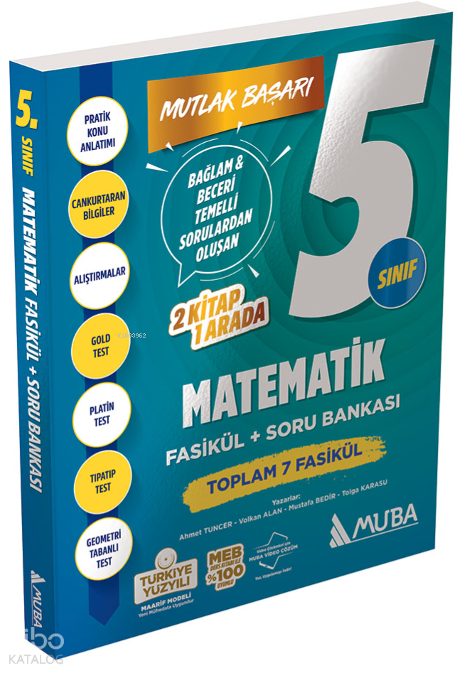 Muba 5. Sınıf Matematik Fasikül + Soru Bankası