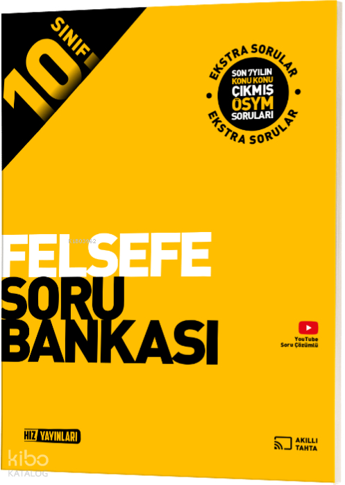 Hız Yayınları 10. Sınıf Felsefe Soru Bankası