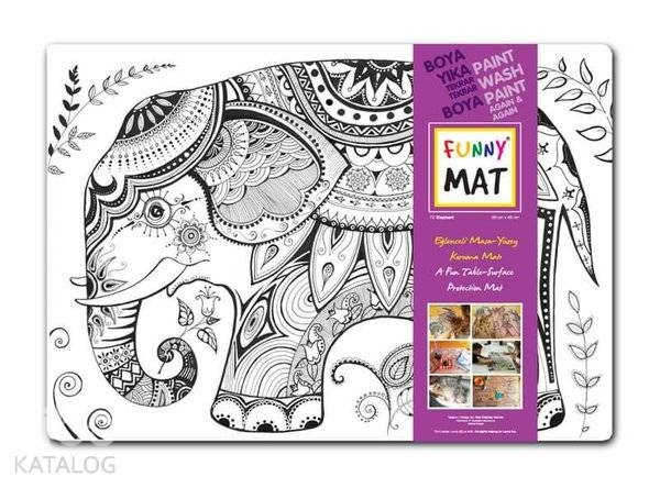 Funny Mat - Fil - Mandala - 68x48cm Kolektıf