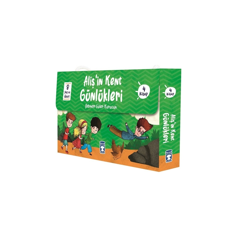 Alişin Kent Günlükleri - Set (4 Kitap) Şebnem Güler Karacan