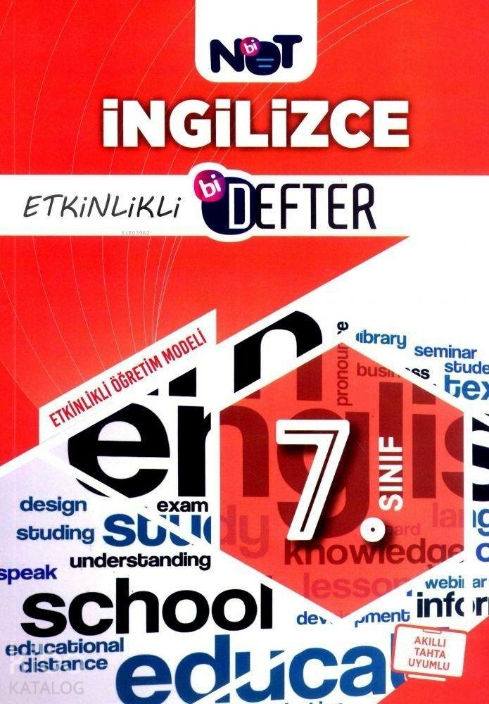 Binot Yayınları 7. Sınıf İngilizce Bidefter Binot