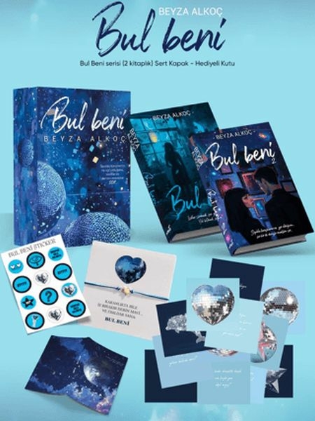 Bul Beni 2 Kitap Set (Hediye Kutulu) Ciltli Beyza Alkoç