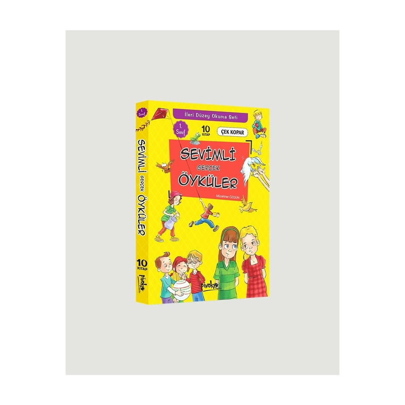 1. Sınıf Sevimli Gerçek Öyküler - 10 Kitap Takım Müzehher Özgün