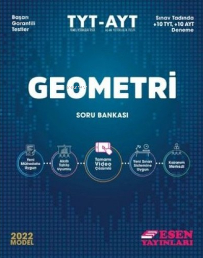 Esen TYT AYT Geometri Soru Bankası 2022 Talha Salcan
