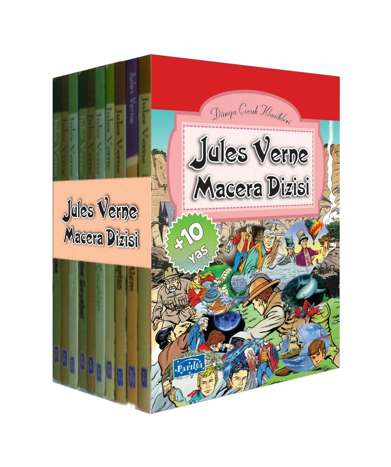 Jules Verne Macera Dizisi (10 Kitap Takım) Jules Verne