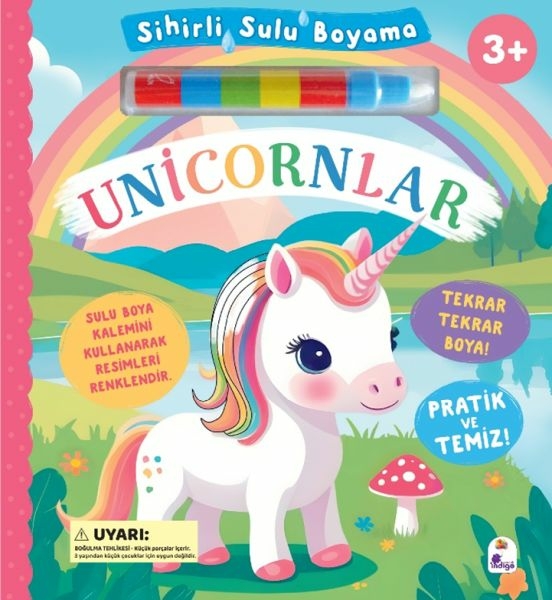 Sihirli Sulu Boyama - Unicornlar Kolektif