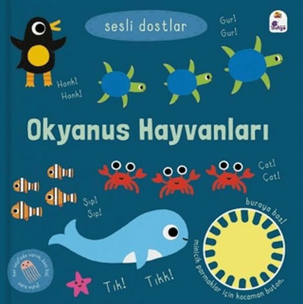Sesli Dostlar - Okyanus Hayvanları (Sesli Kitap) Kolektif