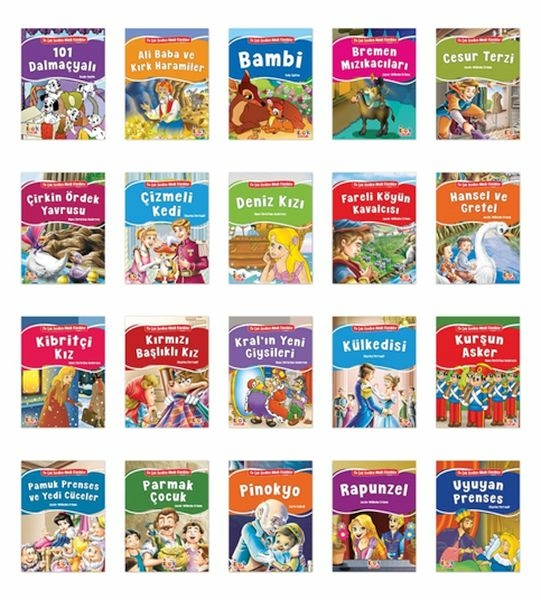 En Çok Sevilen Minik Klasikler (20 Kitap) Kolektif