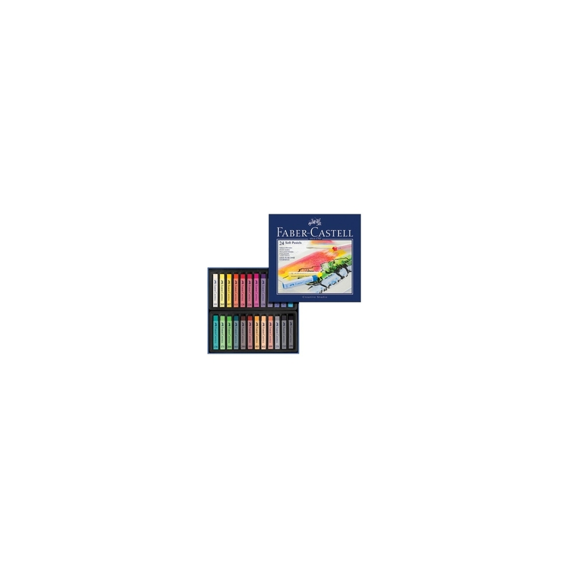 Faber Castell 24"lü Soft Toz Pastel Boya Tam Boy