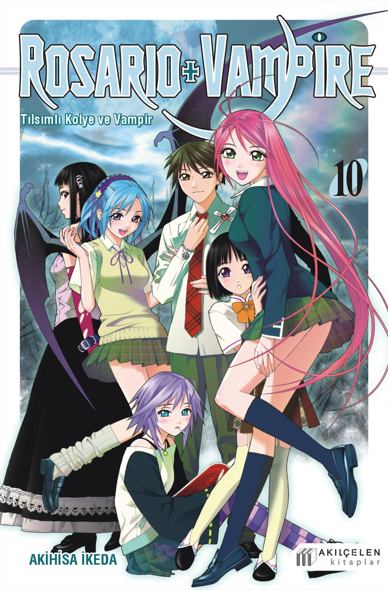Rosario + Vampire - Tılsımlı Kolye ve Vampir 10 Akihisa İkeda