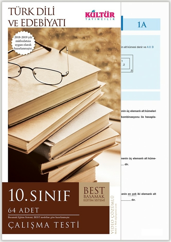 Kültür Yayıncılık 10.Sınıf Best Türk Dili Ve Edebiyatı Çalışma Testleri