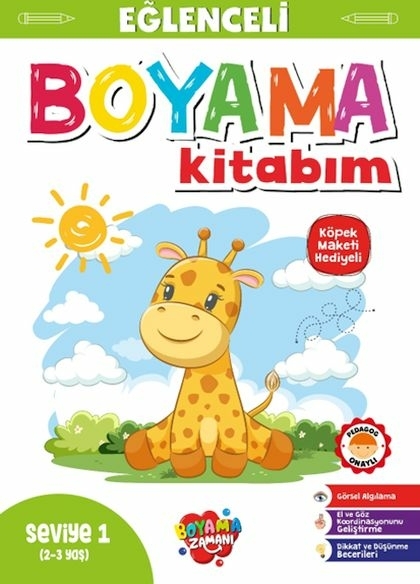 Eğlenceli Boyama – Seviye 1 (2-3 Yaş) Kolektıf