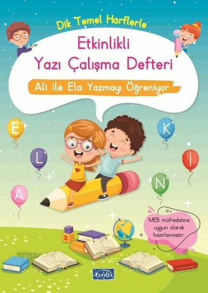 Etkinlikli Yazı Çalışma Defteri Ali İle Ela Yazmayı Öğreniyor Ekrem Altıntepe