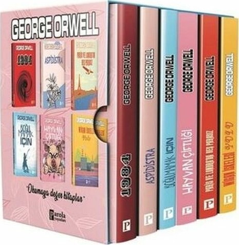 George Orwell Kitapları Seti (6 Kitap Takım) George Orwell