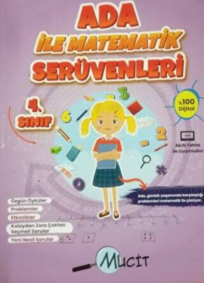 Mucit Yayınları 4.Sınıf Ada ile Matematik Serüvenleri Kolektif