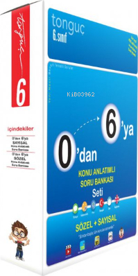0'dan 6'ya Konu Anlatımlı Soru Bankası Seti Emine Gürsoy Naskali