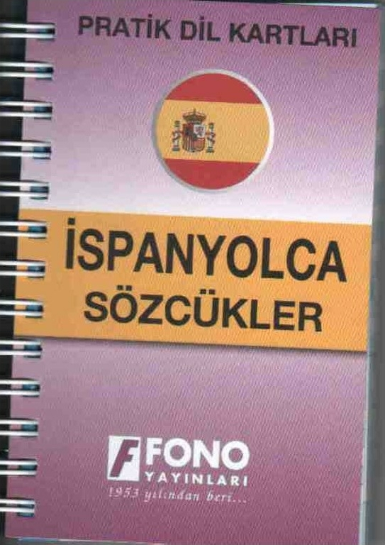 Pratik Dil Kartları - İspanyolca Sözcükler Kübra Sağlam