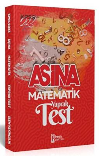 2023 İSEM KPSS Aşina Matematik Çek Kopart Yaprak Test Kolektif