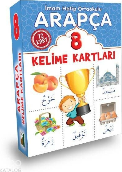 Arapça Kelime Kartları (8. Sınıf) Rahşan Tek