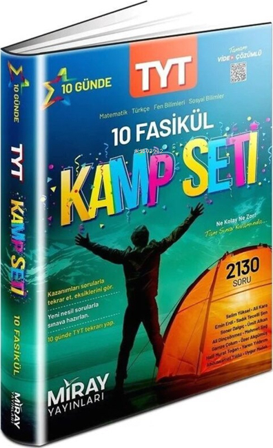 Miray Yayınları TYT 100 Fasikül Kamp Seti Kolektif