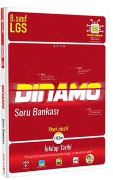Tonguç 8. Sınıf İnkılap Tarihi Dinamo Soru Bankası