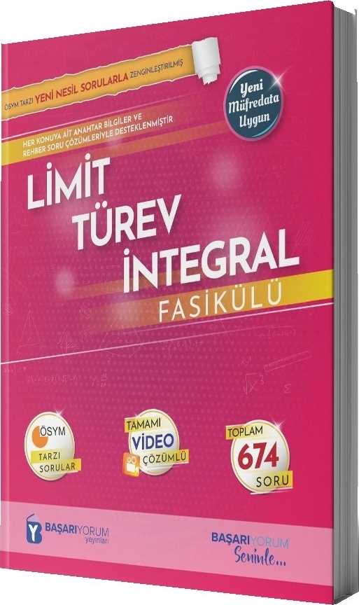 Limit Türev İntegral Fasikülü