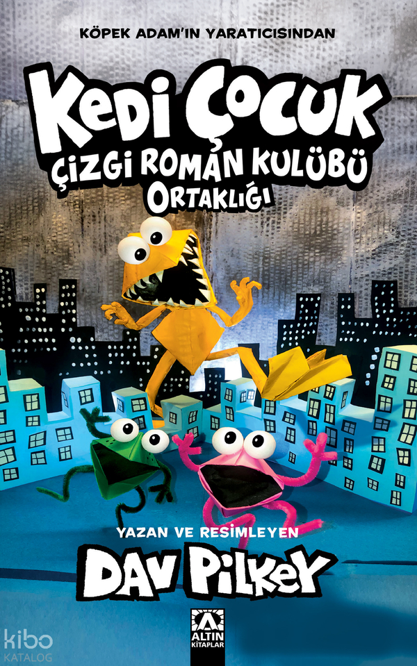 Kedi Çocuk Çizgi Roman Kulübü Ortaklığı Dav Pılkey