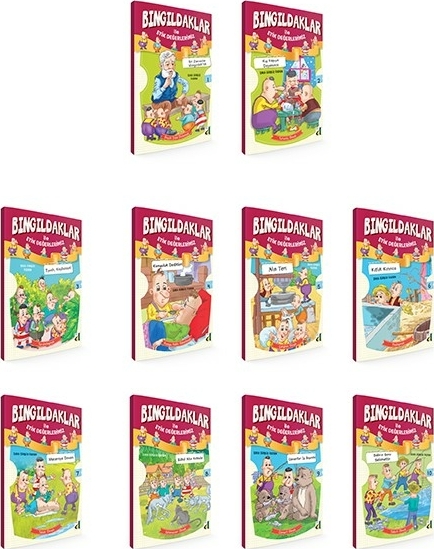 Bıngıldaklar İle Etik Değerlerimiz (10 Kitap Set) Sara Gürbüz Özeren