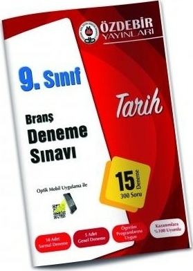 Özdebir 9.Sınıf Tarih Branş Deneme Sınavı